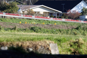 Scene where the body was found. Photo / File