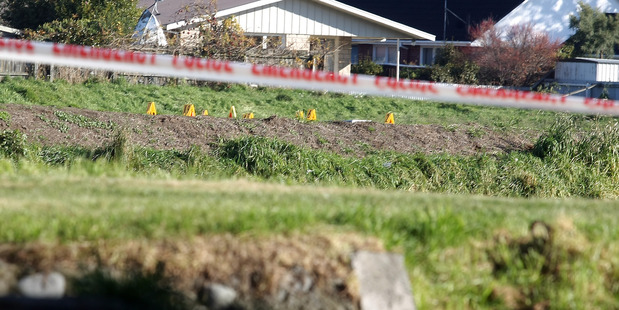Scene where the body was found. Photo / File