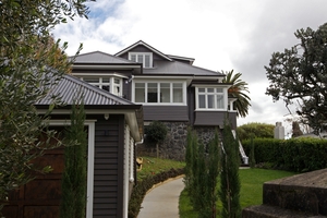 The Mt Eden house. Photo / Doug Sherring