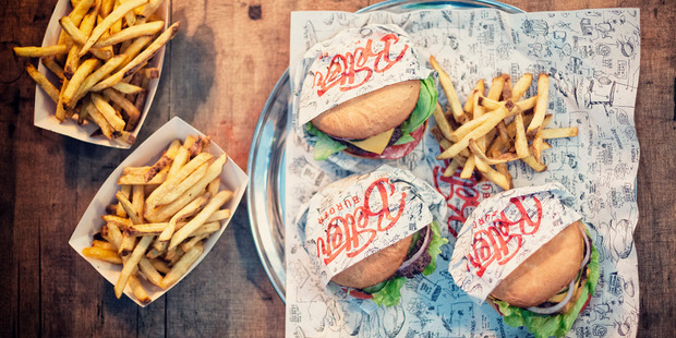 A brand new burger joint has opened in Britomart and it's booming.