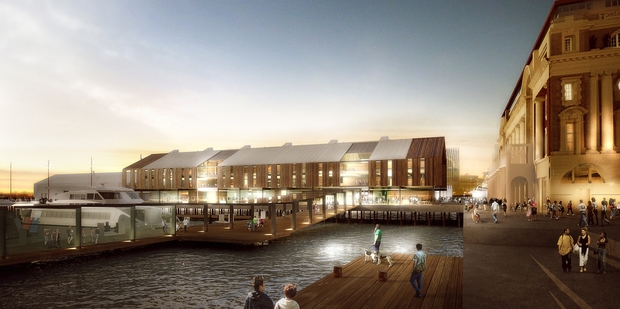 Any plans for commercial buildings on Queens Wharf must entail the Auckland Council still owning the wharf, says chief executive Stephen Town. Photo / Sarah Ivey