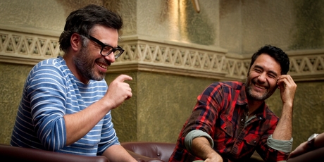 Jemaine Clement and Taika Waititi took an instant dislike to each other but then decided to make a vampire film. Photo / Sarah Ivey