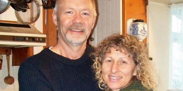 Athenree couple Peter and Lorna Harwood are "terribly proud" of their son Buddy Harwood, who risked his life to save a family trapped in a burning car in Canada.Photo/Supplied