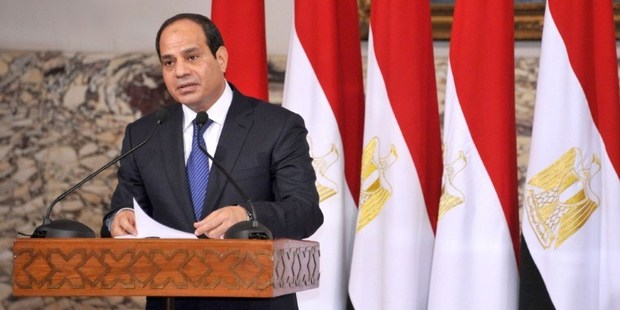 President elect Abdel Fattah al-Sisi. Photo / AFP