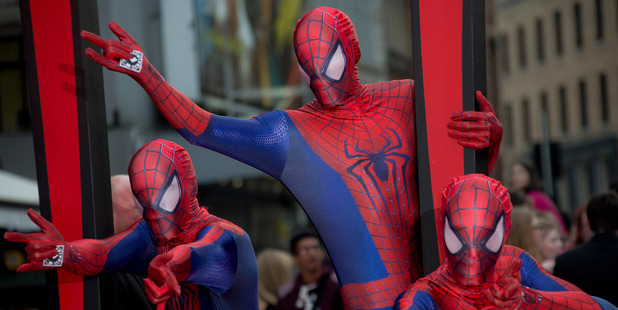 The Pentagon has successfully tested Spiderman-like climbing equipment. Photo / File / AP