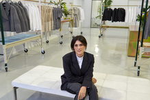 Eugenie designer Liz Wilson photographed in her new Ponsonby store. Picture / Sam Mahayni
