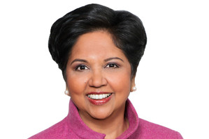 PepsiCo, has a female chief executive Indra Nooyi (pictured) and five women on its 13-member board. Photo / PepsiCo