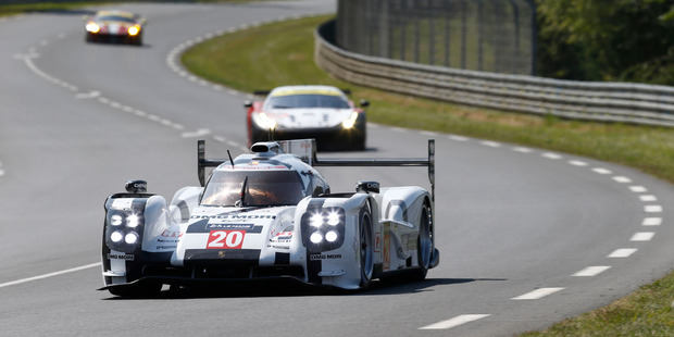Brendon Hartley(below) will be co-driving a Porsche 919 Hybrid.