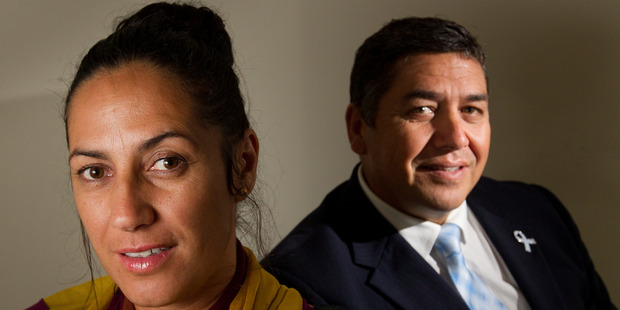 Brendon Horan and his wife, Miranda, have different views on whether he should seek to return to Parliament. Photo / Alan Gibson
