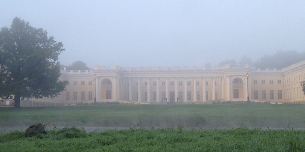 Alexander Palace is being restored room by room. Photo / Paul Brewer