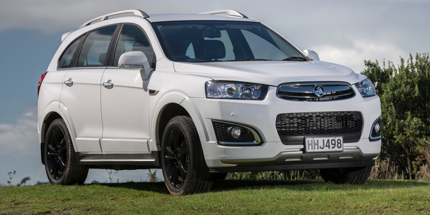 The Captiva is a nice place to find yourself on a long journey, apart from the overly bright dash instrumentation when driving at night. Pictures / Ted Baghurst