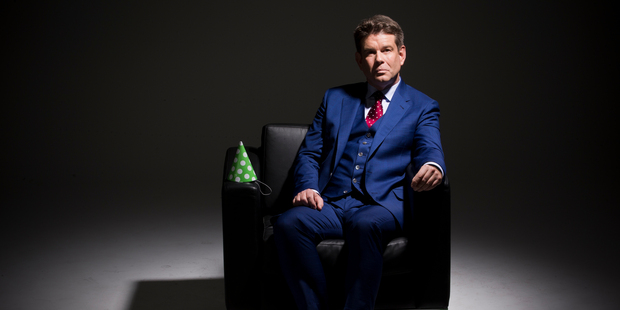 TV Presenter and Journalist John Campbell. Photo / Greg Bowker