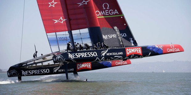 Emirates Team New Zealand. Photo / AP