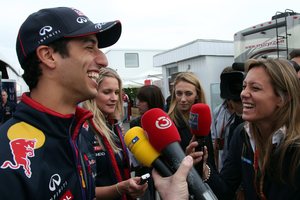 Red Bull Formula One driver, Australian Daniel Ricciardo. Photo / AP