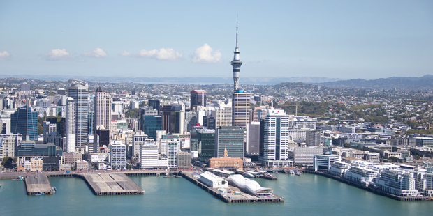 Auckland City waterfront. Photo / Richard Robinson
