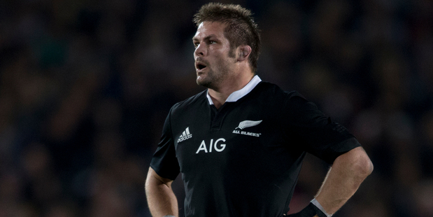 All Blacks captain Richie McCaw against England. Photo / Brett Phibbs