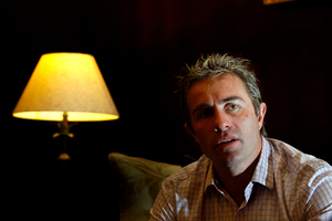 Retired rugby player and former All Blacks halfback Justin Marshall. File photo / Brett Phibbs