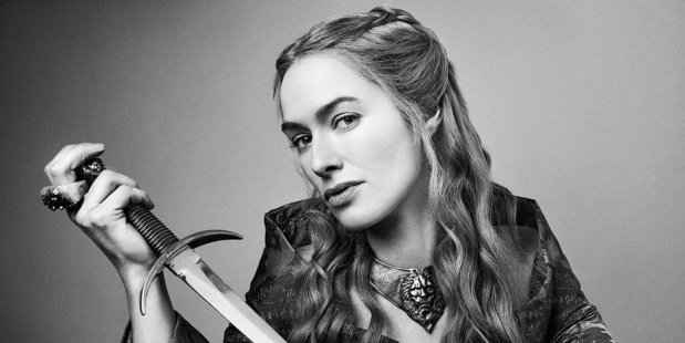 Lena Headey as Cersei Lannister in Game of Thrones.