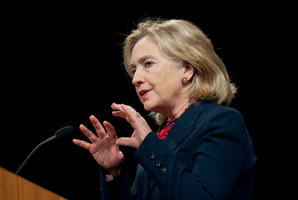Hillary Clinton. Photo / NZPA