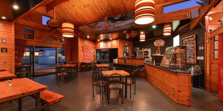 Interior of Kiwipaka.