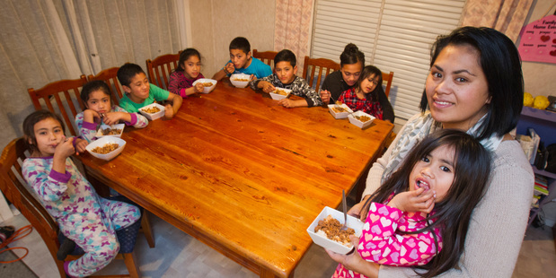 Sharon Malaitai earned a lot of respect when she said: "We may be struggling but I'll never teach them they're poor because there are people worse off than us." Photo / Glenn Taylor