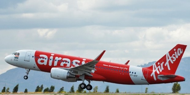An AirAsia India Airbus A320 takes off as it embarks on the carrier's inaugural domestic flight. Photo / AFP