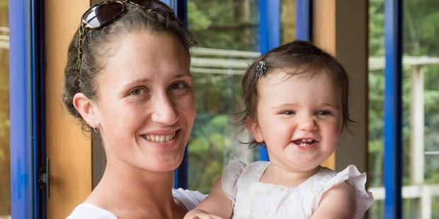Stevve Lawson - pictured with her mother, Ajhalia Trotter - died in the Starship hospital on May 2.
