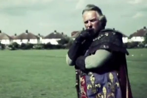 Who could resist Rik Mayall as Henry V? Photo / YouTube