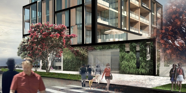 A proposed seven-storey apartment block in Auckland has implications for housing throughout the country.