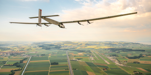 The solar-powered Solar Impulse 2 has made its first successful test flight. Photo © Solar Impulse / Revillard / Rezo.ch