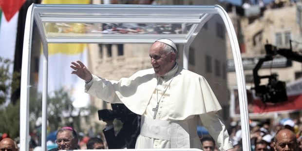 Pope Francis says the absolute autonomy of markets is the "new tyranny". Photo / AP