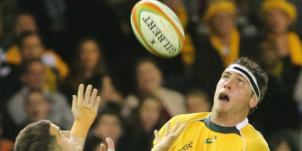 The significance of seven straight test wins is not lost on the team, says Wallabies lock Rob Simmons.Photo / Getty Images