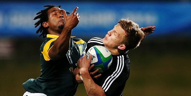 New Zealand competed hard with South Africa but succumbed late in the game.