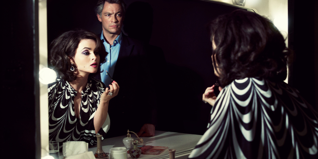 Elizabeth Taylor (Helena Bonham Carter) and Richard Burton (Dominic West). Photo / Gustavo Papaleo.