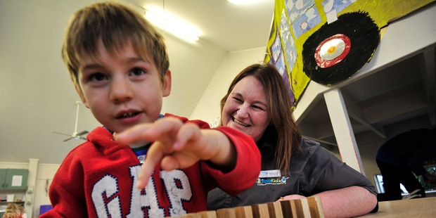 Being a good early childhood teacher is about getting down to the child's own level, Belinda Garner says. Photo/George Novak