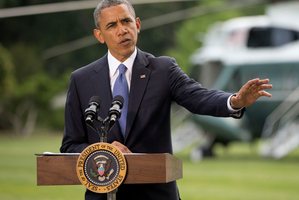 President Barack Obama has confirmed troops will be sent to protect the US embassy in Iraq as the crisis there continues to escalate. Photo / AP