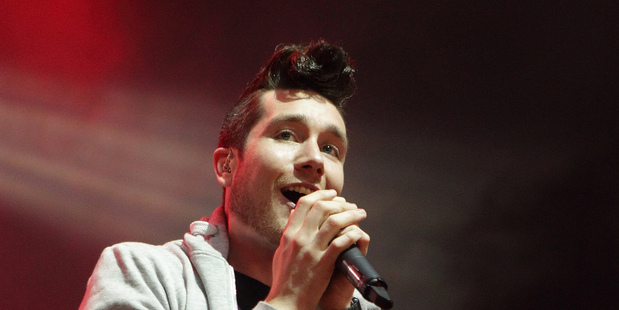 Dan Smith of the band Bastille, now over his stage fright (AP).