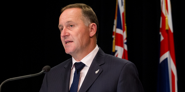 John Key and National could easily govern alone, based on the Herald-DigiPoll survey. Photo / Mark Mitchell
