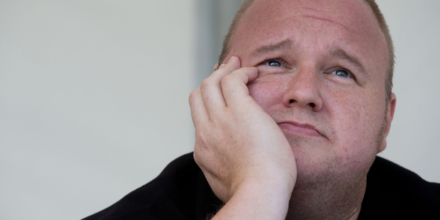 Kim Dotcom's loveable maverick reputation collapsed, despite his vigorous legal efforts to prevent it. Photo / Richard Robinson