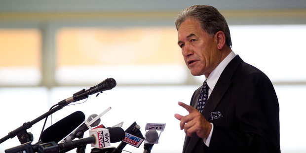 New Zealand First Leader Winston Peters. Photo / Richard Robinson