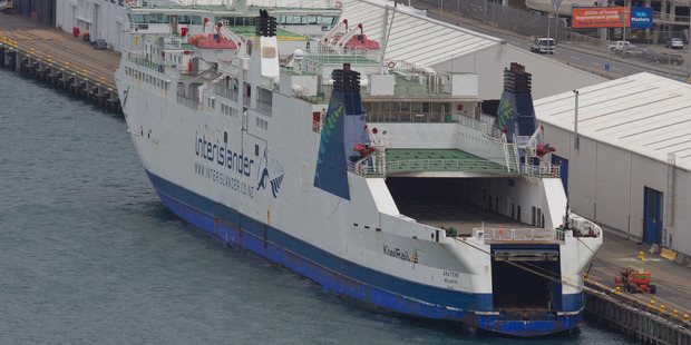 The Interislander ferry Aratere. Photo / Mark Mitchell