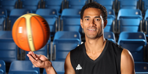ika Vukona, the Tall Blacks captain, will lead his team back home in Tauranga, where he learned his craft. Photo / APN