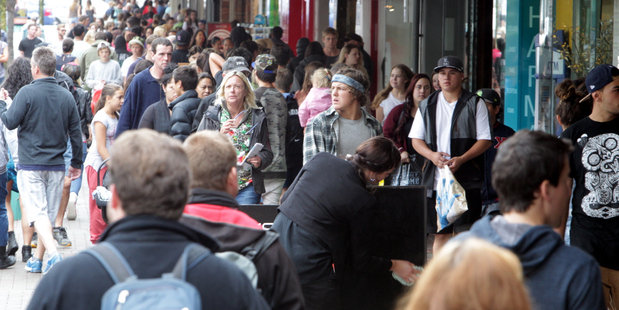 A net 31.5 per cent of those surveyed said it was a good time to buy a major item for the home. Photo / Paul Taylor