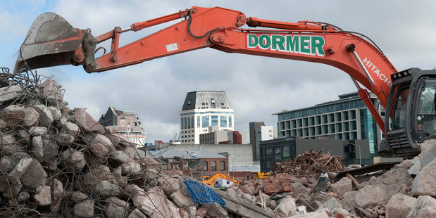 The 6.3 magnitude Earthquake, Christchurch. Photo / NZPA