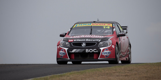 Kiwi V8Supercar driver Fabian Coulthard has posted the fasted lap time during practice for this weekends race. Photo / EDGE Photographics