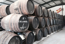 Criadera barrels at the Capirete factory. Photo / Supplied, Paris Tourist Office.