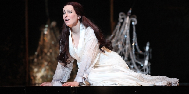 Lorina Gore invests Verdi's heroine with a nobility of spirit and voice. Photo / Neil Mackenzie