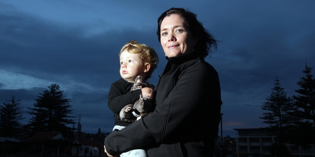 Gabby Allen, pictured with her son Sam, says she was surprised and humbled to be nominated for a Pride of New Zealand Award. Photo/Paul Taylor