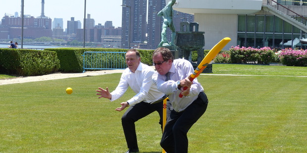 Murray McCully was stumped - our Herald political staff say it might be a first for the politician. Photo / NZ Herald