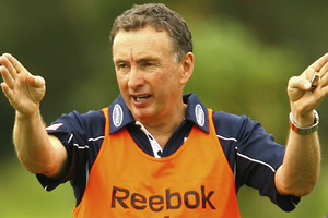 When Ernie Merrick arrived for pre-season training with the Wellington Phoenix last year he didn't even have a starting XI. Photo / Getty.